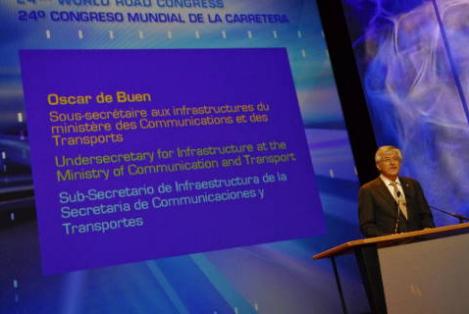 Oscar de Buen Richkarday, Deputy Minister for Infrastructure, Ministry of Communications and Transport, Mexico